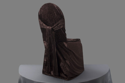 Velour brun