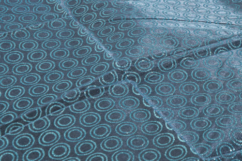 Surnappe bleu brillant