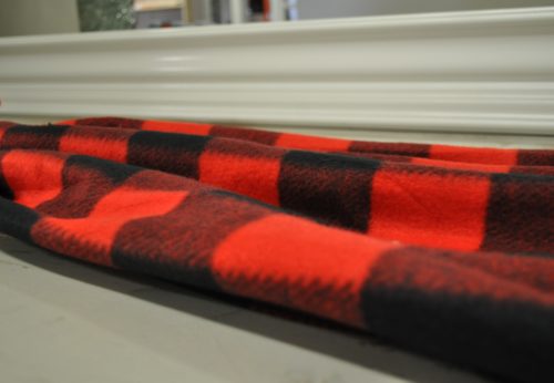 Carrelé Rouge et noir