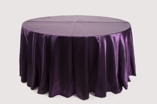 Satin mauve foncé