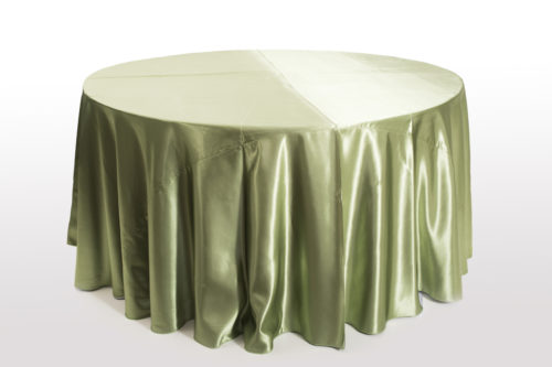 Satin vert mousse