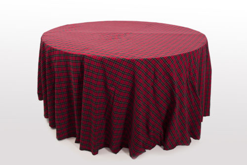 Carrelé rouge et noir